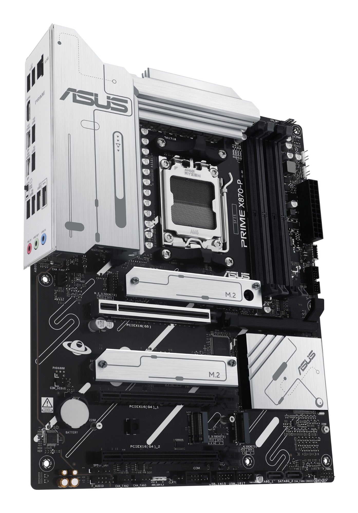 ASUS PRIME X870-P AMD X870 Socket AM5 ATX Motherboard