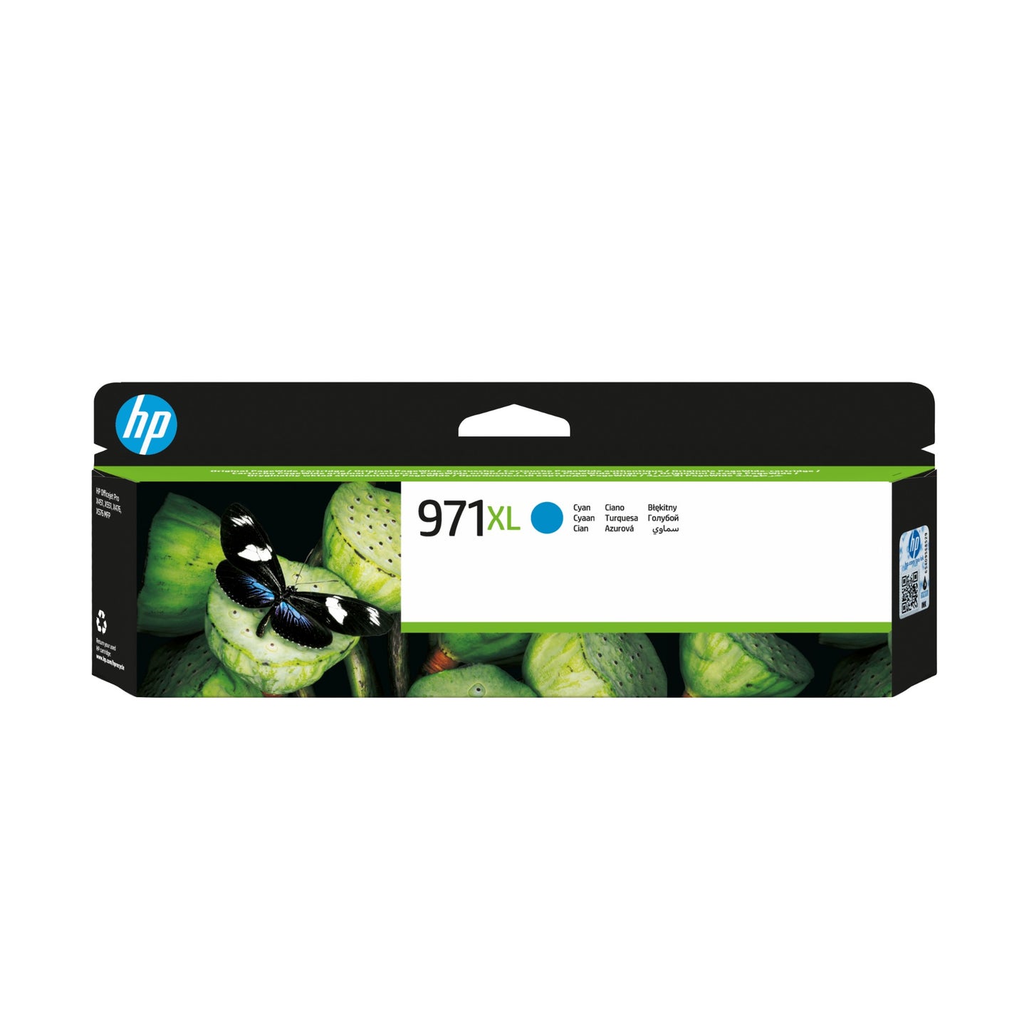 HP CN626AE/971XL Cyan Ink Cartridge (6.6K pages, HP OfficeJet Pro X)