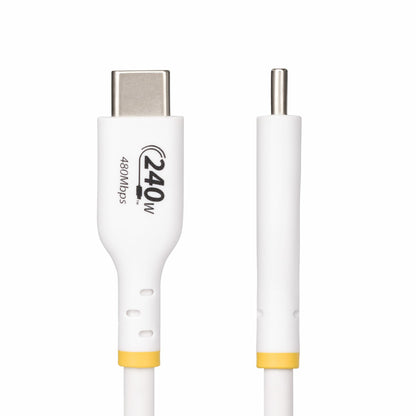 StarTech.com 10ft (3m) USB-C Charging Cable, Charge & Sync, 240W (5A) PD EPR, USB (White)