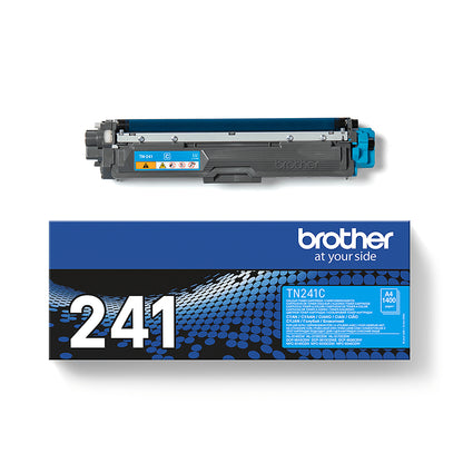 Brother TN-241C Cyan Toner Cartridge (1.4K pages, Brother HL-3140)