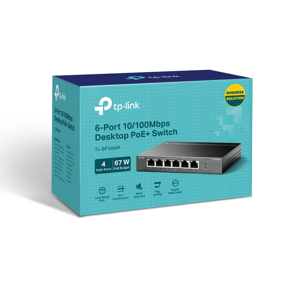 TP-LINK TL-SF1006P network switch PoE