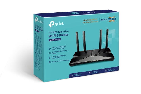 TP-LINK Archer AX1500 WiFi 6 Router