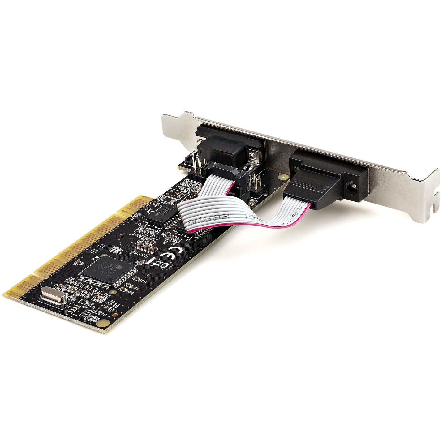 StarTech.com PCI Serial Parallel Combo Card with Dual Serial RS232 Ports (DB9) & 1x Hub