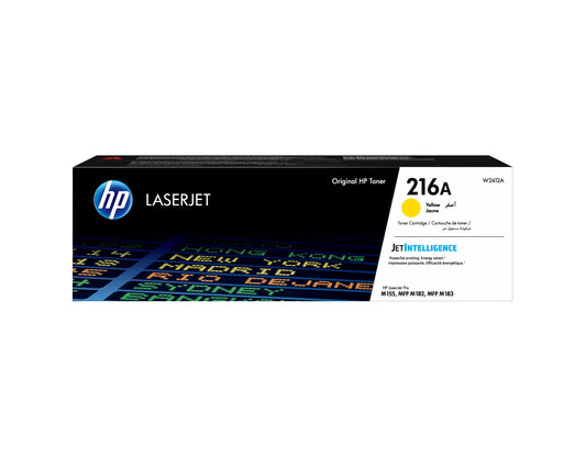 HP W2412A/216A Yellow Toner Cartridge (850 pages, HP M 155)