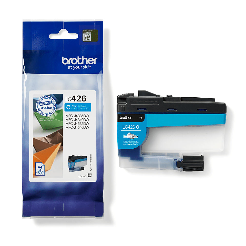 Brother LC-426C Cyan Ink Cartridge (1.5K pages, Brother MFC-J 4335)