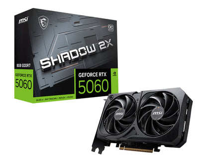 MSI GeForce RTX 5060 8GB GDDR7 OC Graphics Card