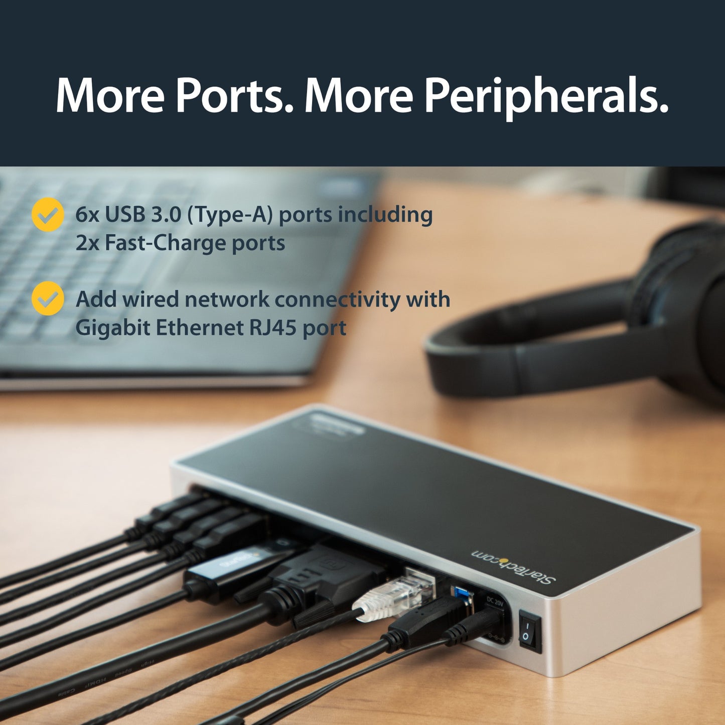 StarTech.com Monitor & DVI/VGA USB Docking Station