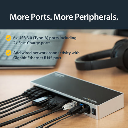 StarTech.com Monitor & DVI/VGA USB Docking Station