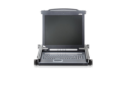 ATEN CL1000N KVM switch Rack mounting Black