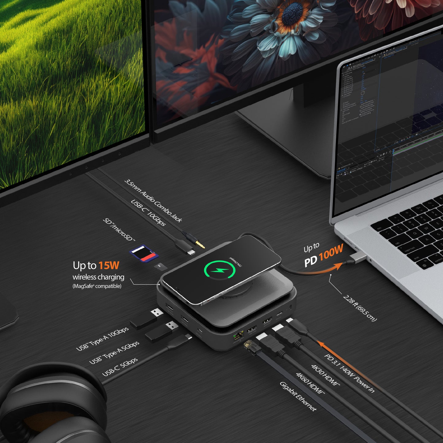 j5create JCD3199 USB-C® HDMI™ Docking Station