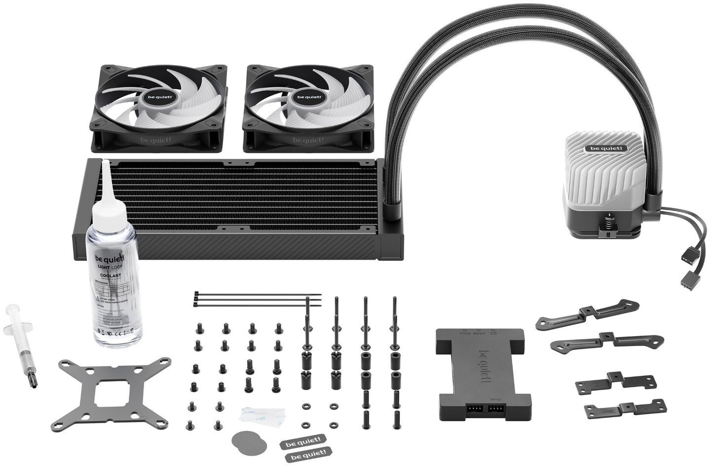 be quiet! LIGHT LOOP 240mm Black Processor All-in-one liquid cooler 12 cm 1 pc(s) Cooling