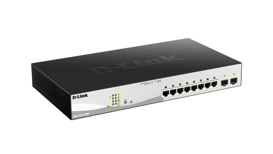 D-Link 10-Port Gigabit PoE+ Smart Switch