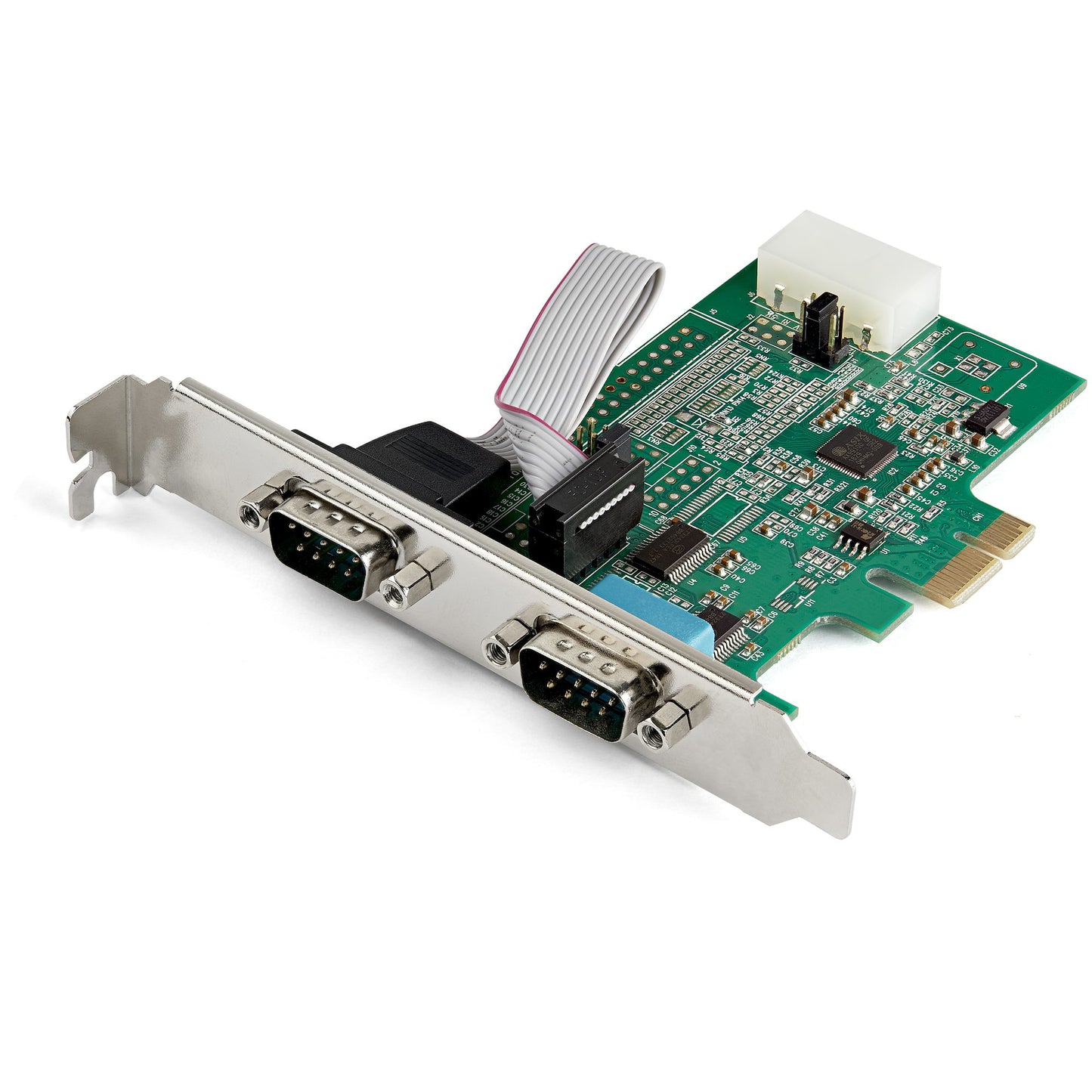 StarTech.com 2-port PCI Express RS232 Serial Adapter Card - PCIe RS232 Serial Host Hub (EX2S953)