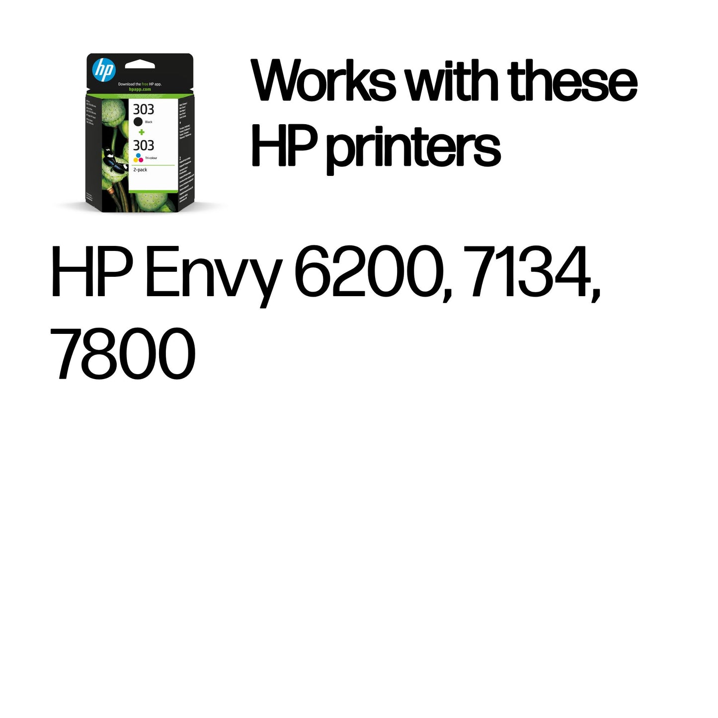 HP 3YM92AE/303 Black Ink Cartridge