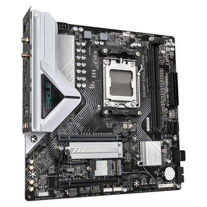 Gigabyte B840M EAGLE WIFI6 Motherboard - AMD Ryzen 9000 CPUs, 5+2+2 Phases VRM, up