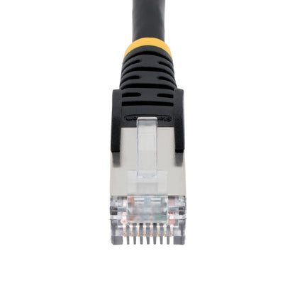 StarTech.com 5m CAT6a Ethernet Cable - Black - Low Smoke Zero Halogen (LSZH) - 10GbE