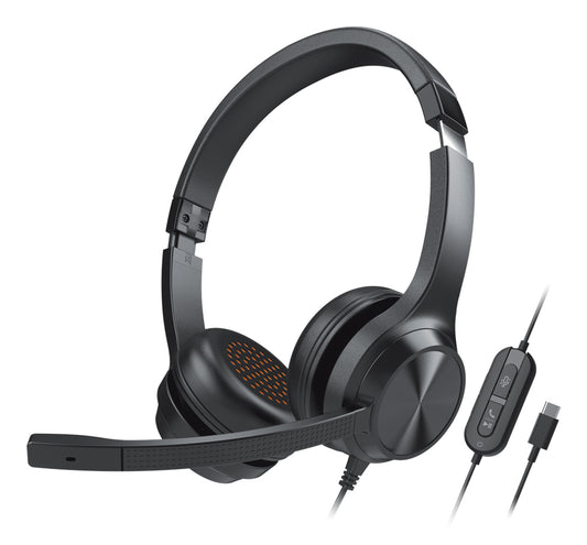 Creative Labs Chat USB Headset Wired Head-band Office/Call center USB Type-C Black