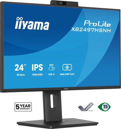 iiyama ProLite XB2497HSNH-B1 24IN IPS 23.8" Full HD IPS 100Hz Monitor