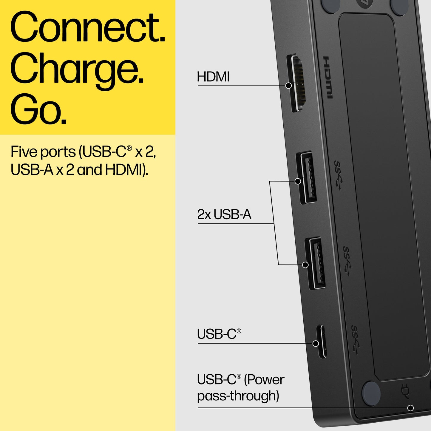 HP Travel Hub G3 USB-C Docking Station