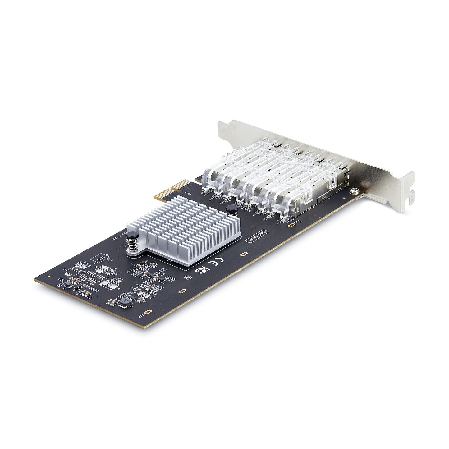 StarTech.com 4-Port GbE SFP Network Card, PCIe 2.0 x2 (x4, x8, x16 Compatible) Network Adapter
