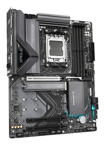 Gigabyte X870 EAGLE WIFI7 Motherboard - Supports AMD Ryzen 9000 CPUs, 14+2+2 phases