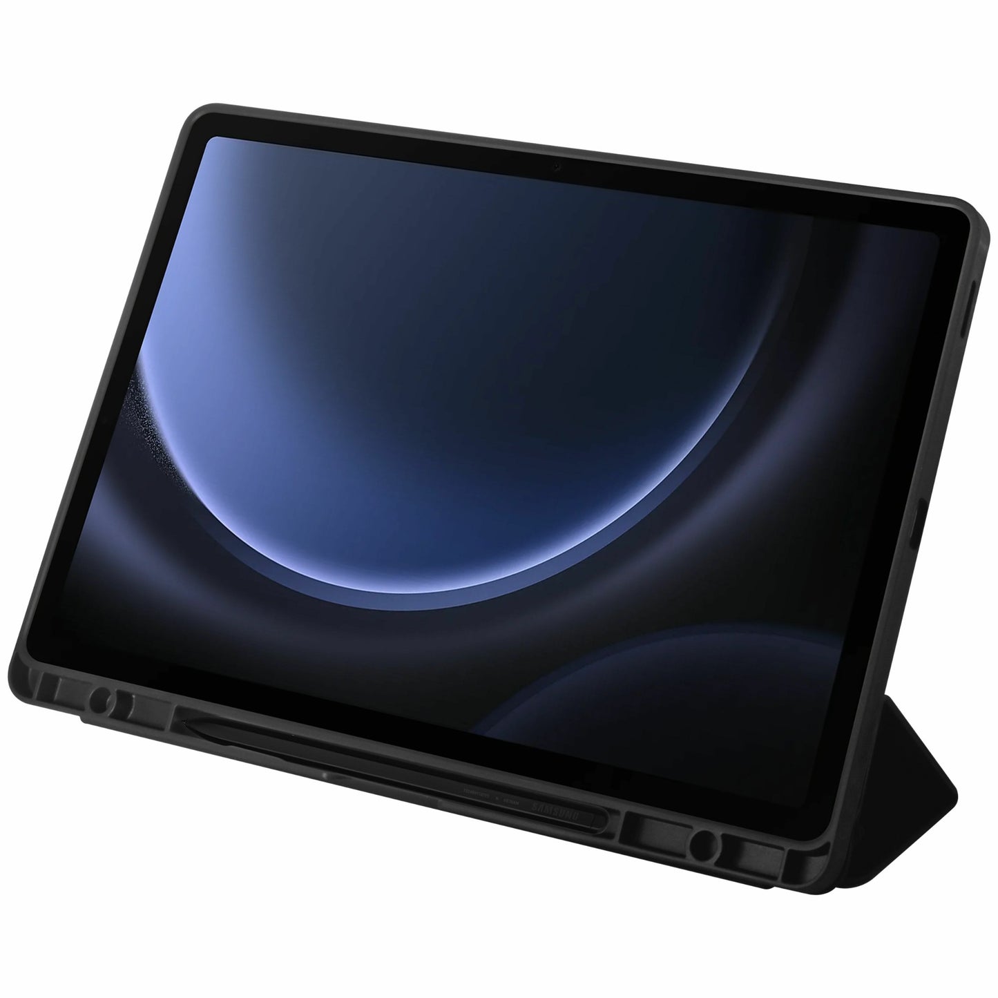 OtterBox React Folio Series Case for Galaxy Tab S9 FE+, Black Laptop Bag
