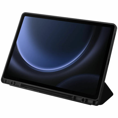 OtterBox React Folio Series Case for Galaxy Tab S9 FE+, Black Laptop Bag
