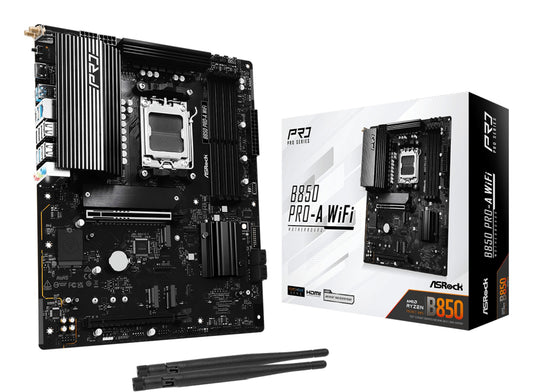 Asrock B850 Pro-A WiFi AMD B850 Socket AM5 ATX Motherboard
