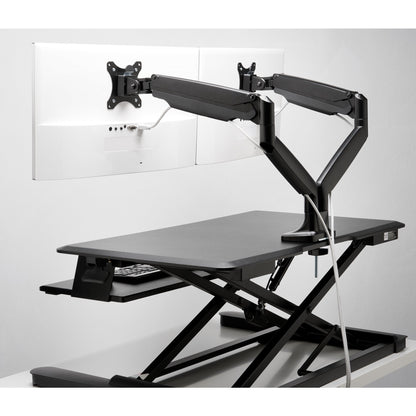Kensington SmartFit One-Touch Height-Adjustable Dual Monitor Arm Mount