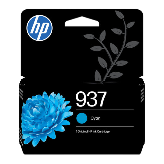 HP 4S6W2NE/937 Cyan Ink Cartridge (800 pages, HP OfficeJet Pro 9100)