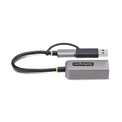 StarTech.com 2.5GbE USB-C to Ethernet Adapter with USB-A Converter, NBASE-T NIC, USB