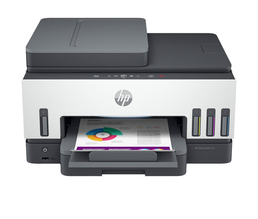 HP Smart Tank 7605 Wireless All-in-One Color Printer, Two-sided printing; Copier