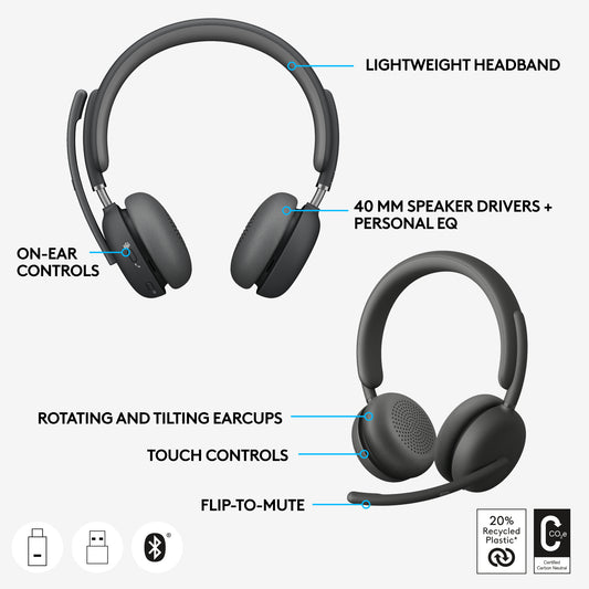 Logitech Zone Wireless 2 Headset