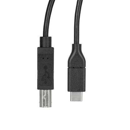 StarTech.com 10ft (3m) USB-B to USB-C Cable, Data Cord, USB 2.0, USB-C Data Transfer