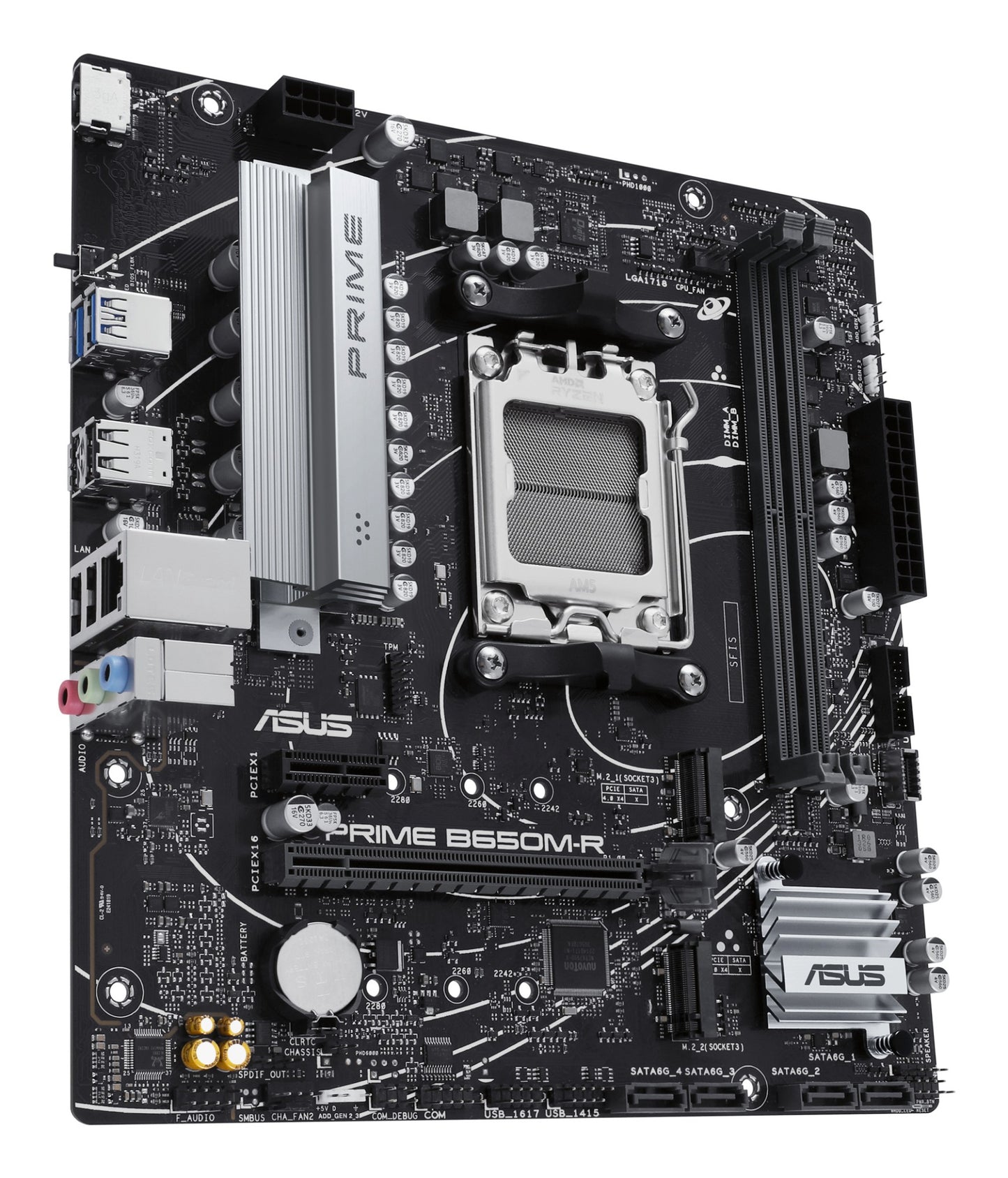 ASUS PRIME B650M-R AMD B650 Socket AM5 micro ATX Motherboard