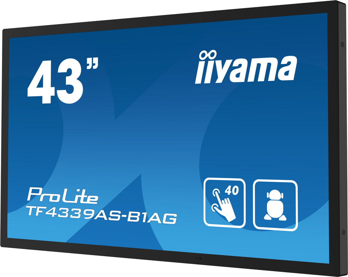 iiyama TF4339AS-B1AG 42.5" 4K UHD IPS Touch Monitor