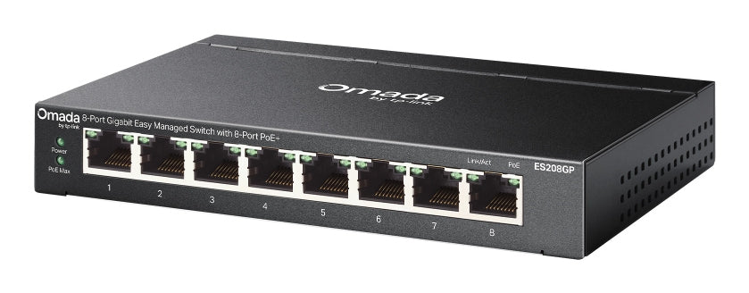 TP-LINK Omada ES208GP network switch PoE