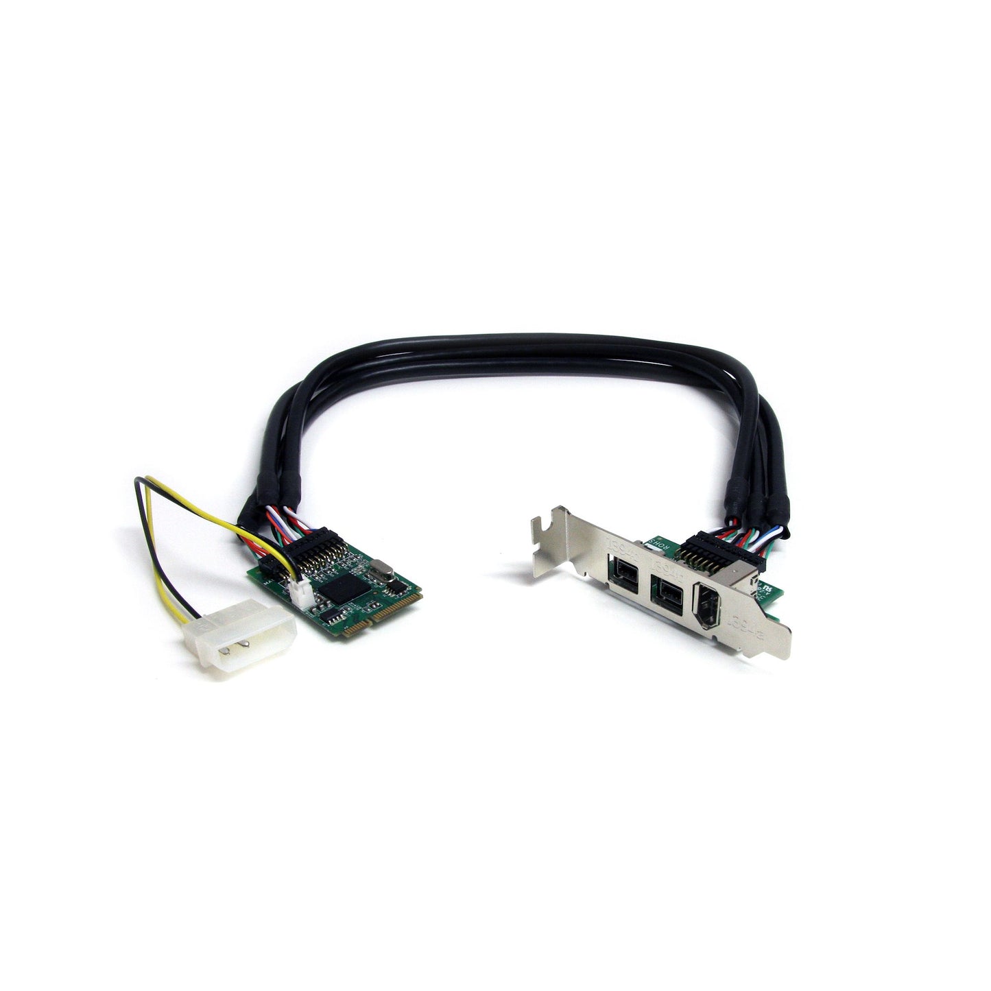 StarTech.com 3 Port 2b 1a 1394 Mini PCI Express FireWire Card Adapter Hub
