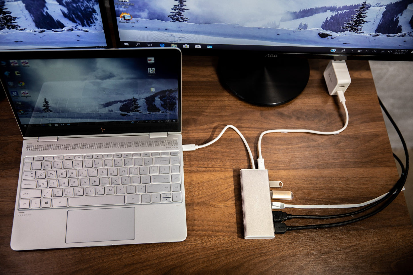 j5create JCD381-N Type-C™ Mini USB-C Docking Station