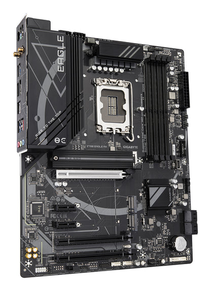 Gigabyte Z790 EAGLE AX Motherboard - Supports Intel Core 14th Gen CPUs, 12+1+１Phases