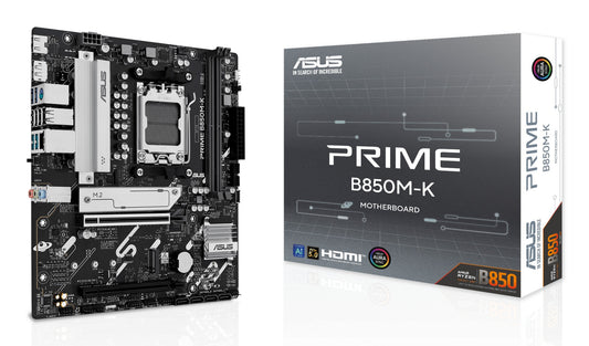 ASUS PRIME B850M-K AMD B850 Socket AM5 micro ATX Motherboard
