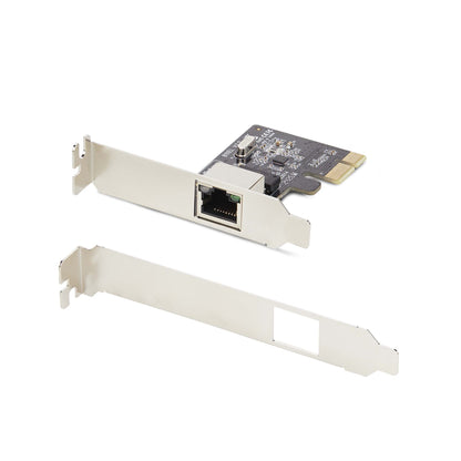 StarTech.com 1-Port Gigabit PCIe Network Adapter Card, Low-Profile NIC