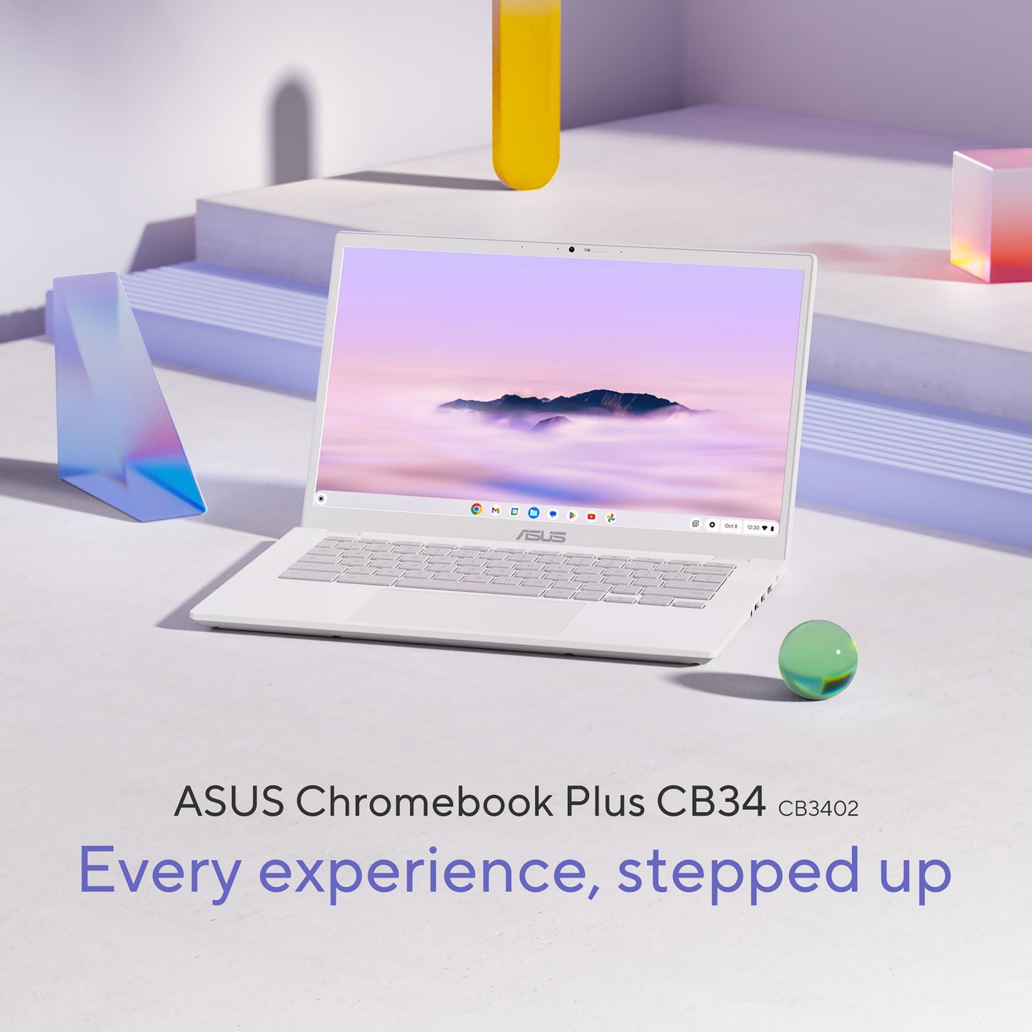 ASUS Chromebook Plus CX34 CB3402CVA-MW0586 14" Core i3-1315U 8GB 128GB UFS SSD Laptop