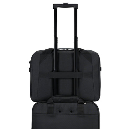 Targus EcoSmart 45.7 cm (18") Briefcase Black, Red Laptop Bag