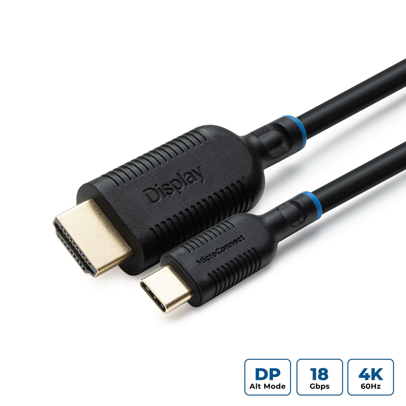 Microconnect MC-USBCHDMI3 video cable adapter 3 m USB Type-C HDMI Black