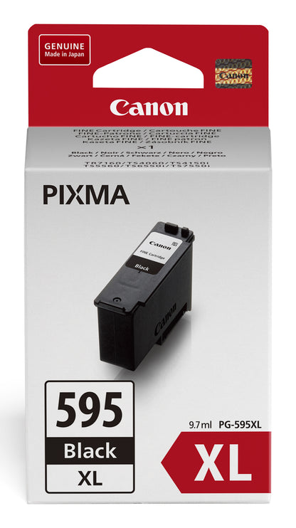 Canon 7170C001/PG-595XL Black Ink Cartridge (300 pages, Canon Pixma TS 4150)