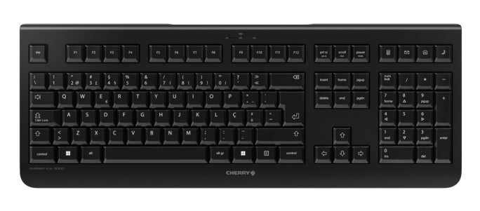 CHERRY KW 3000 Universal Wireless Keyboard (Black)