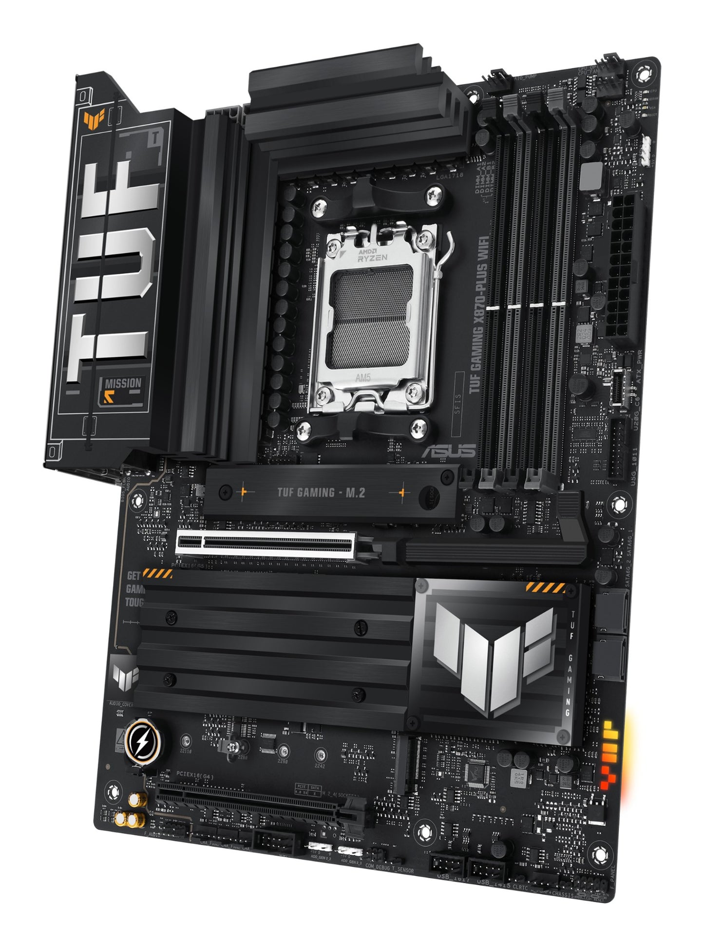 ASUS TUF GAMING X870-PLUS WIFI AMD X870 Socket AM5 ATX Motherboard