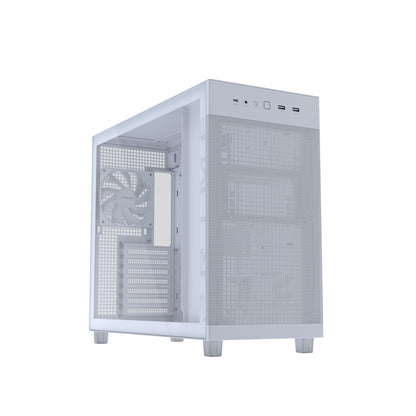 ASUS PRIME AP303 TG White Midi Tower PC Case