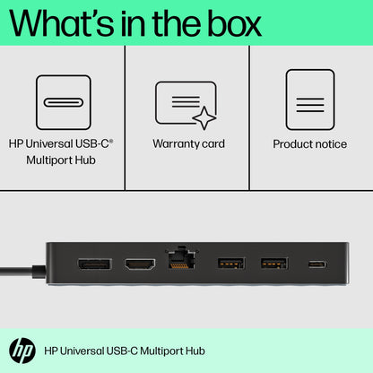 HP Universal Multiport Hub USB-C Docking Station